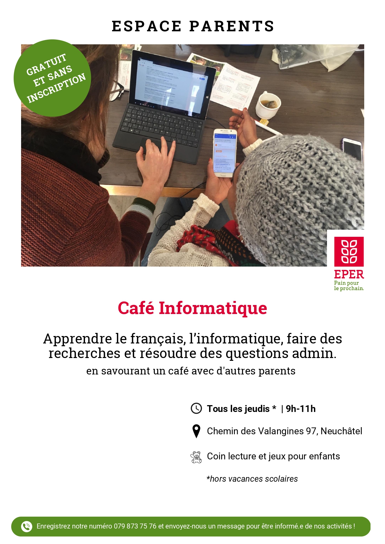 Café informatique - Neuchâtel