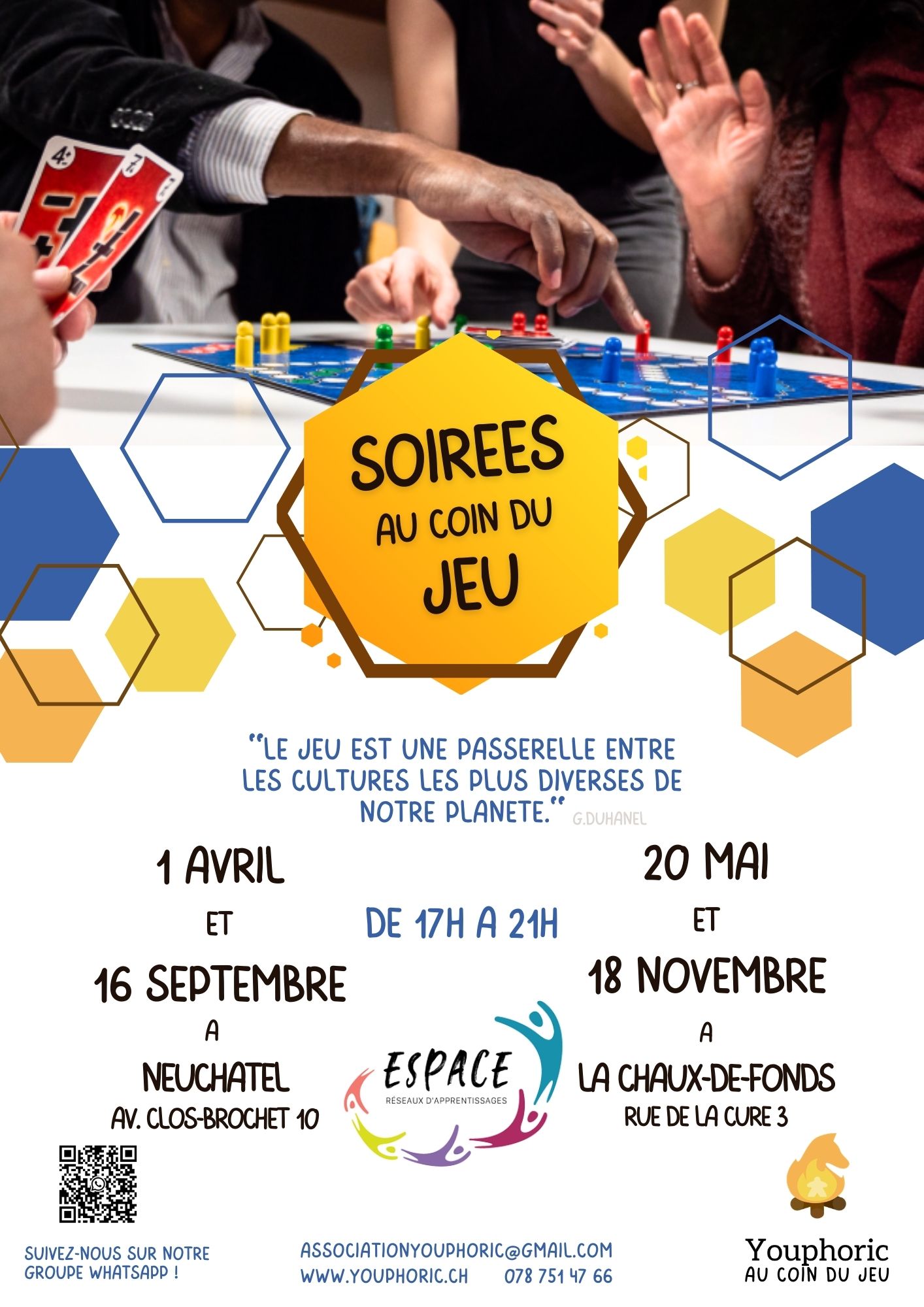 Soirées au Coin du Jeu (ESPACE CDF)